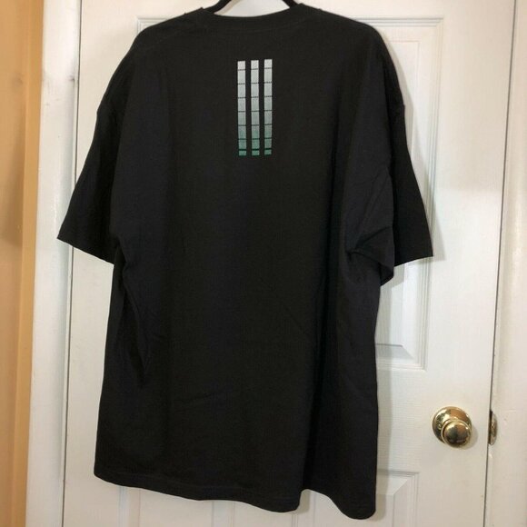 NWOT ADIDAS BOSTON CELTICS Mens Black Crew Neck Short Sleeve T Shirt - Picture 6 of 7